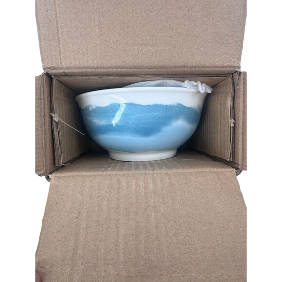 Anthropologie Pepper + Vetiver "Oceania"  3 Nesting Bowls Salad Cereal Dessert - Picture 9 of 9